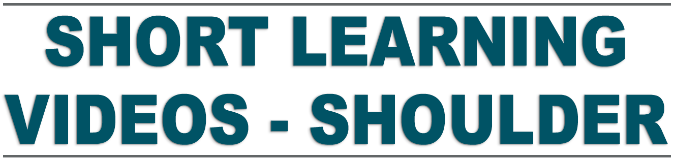 Key Shoulder Problem Influencers